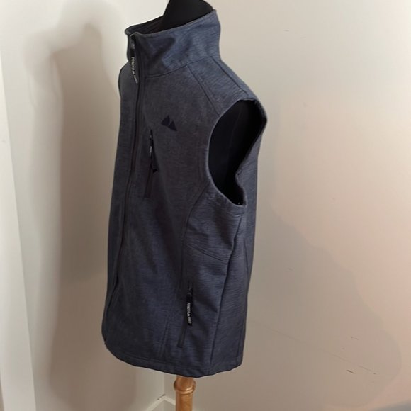 Powder river outfitters vest by panhandle western wear cowboy work vest sz m - Picture 4 of 6